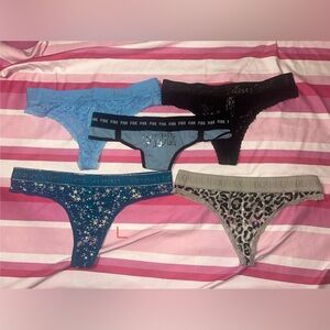 Victoria's Secret / Pink / other brand thongs